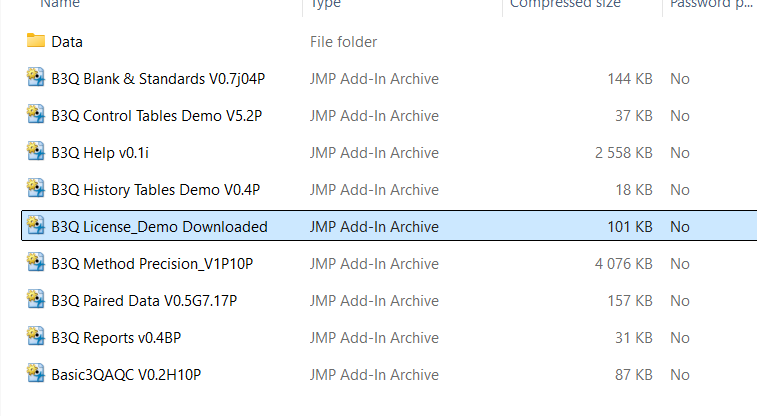 Locating the Licence Demo file
