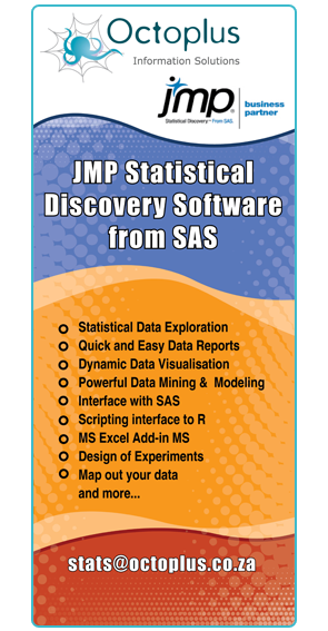 Banner designed for JMP Statistical Discovery Software
