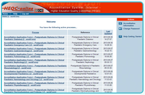 Higher Education Quality Committee (HEQC) Online